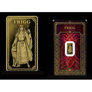 Neu* 1/100 oz Gold PROOF - FRIGG- Götter Germaniens / Gods of Germania 2026 Minted Bar     #1