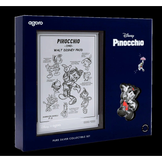 LETZTE*** 3/4 oz + 5 g  Niue 2026 Proof -  Disney Pinocchio Collectible Set - Silber1 $  - Agoro/NZ Mint