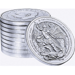 NEU** 1 oz UK 2026 BU - ERZENGEL MICHAEL vs DRACHE / Archangel Michael vs DRAGON - 2 Pfd. - Silber Anlagemünze