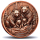 NEU** 10 x 1 oz SET Kupferedition - BÄRENFAMILIE / GRIZZLY FAMILY - Wilde Tiere / Familie (7) / Wild Animals - Hochrelief High Relief