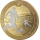 1 oz Ruanda 2026 Giganten 80 mm - Gilded - FUSSBALL -  Sporting Ounce - Silber 50 RWF