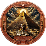 LETZTER ** 1 kg Kupfer-Copper Edition - GIZEH-PYRAMIDE -...