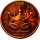 NEU** 1 oz Kupferedition - Der FEUERDRACHE / The Fire Dragon - Copper Color - VORVERKAUF - PRESALE