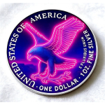 NEU** 1 oz Kupfer-Copper Edition - American Eagle Liberty Neon - Nachprägung in Kupfer - Keine Währung