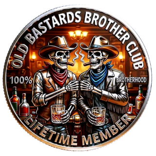 27 g Bimetall Color Proof - PROST COWBOY SKULL BROTHERS - Old Bastards
