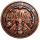 NEU** 1 oz Kupfer-Copper Edition - CYBERPUNK Astronauten & Futuristische Stadt - Serie Du Lebst nur Einmal / You Only Live Once / Memento Vivere - Every Step Remembers The End