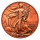 NEU** 1 oz Kupfer-Copper Edition - American Eagle Liberty 2026 - Kupfer-Nachprägung - Keine Währung