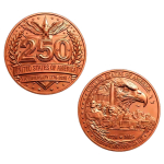 NEU** 1 oz Kupfer-Copper Edition - 250 Jahre Amerika 1776...