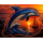 Neu ** 5 oz Kupfer-Copper Edition - DELFIN im Karibischen Sonnenuntergang - DOLPHIN in SUNSET - Color High relief - Vorverkauf / Presale!