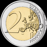Slowenien 2 Euro 100. Geburtstag Miki Muster 2025