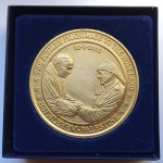 88,4 g Vatikan 2000 Bimetall Papst Johannes Paul II...