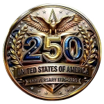 wegen hoher nachfrage** Bimetall Edition - 250 Jahre Amerika 1776 - 2026 - Unabhängigkeit - American Eagle