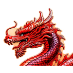Neu ** 5 oz Kupfer-Copper SHAPE Edition - RED FIRE DRAGON...