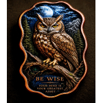 Neu ** 5 oz ADVP Kupfer-Copper SHAPE-Edition - BE WISE /...