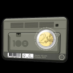 Finnland 2 Euro Coincard (ENG) 2026 100 Jahre Rundfunk...