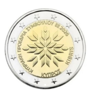 Zypern 2 Euro 2026 - EU - Ratspräsidentschaft - bfr