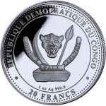 ab 28.08.bestellbar  **1 oz Kongo 2026 BU - PLATEOSAURUS...