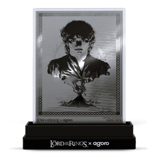 Letzter** 5 g Niue 2026 Proof - LORD of the RINGS FRODO - Frodos Reise / Journey - silber color Folie 2 NZ$  + Chance auf Goldfolie