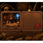 Neu* 5 oz ADVP Kupfer/Copper - PIRATENKÖNIGIN / The PIRATE QUEEN - (Serie) Goldenes Zeitalter der Piraterie - COLOR HIGH RELIEF Proof - Kupferedition - Vorverkauf Presale