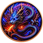 Neu ** 5 oz Kupfer-Copper Edition - „Dragon of the...
