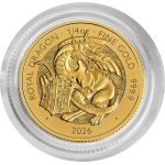 NEU* 1/4 oz Gold UK 2026 - KÖNIGLICHER DRACHE/ Royal...