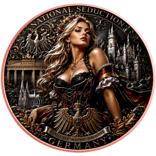 NEU** 1 oz Kupfer-Copper Edition Nationen der Welt - DEUTSCHLAND / GERMANY - Einigkeit & Recht & Freiheit - World Nations