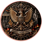 NEU** 1 oz Kupfer-Copper Edition Nationen der Welt - DEUTSCHLAND / GERMANY - Einigkeit & Recht & Freiheit - World Nations