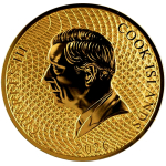 1 g Gold Cook Islands BOUNTY 2026 BU $5