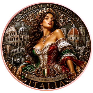 NEU** 1 oz Kupfer-Copper Edition Nationen der Welt - ITALIEN / ITALY - World Nations