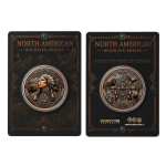 ab Lager ** 1 oz Kupferedition - Navajo Indianerin / SPIRIT of the TRIBES - Navajo Nation – North American Wildlife (1) STARTMOTIV - Copper Color