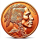 NEU** 1 oz ADVP Kupfer-Copper Edition - American BUFFALO & NATIVE INDIAN - Bison & Indianer