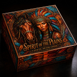 Neu* 5 oz ADVP Kupfer/Copper SHAPE Edition - SPIRIT of the PLAINS - Native Indian & Horse - Kupferedition - Vorverkauf Presale