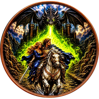 Neu ** 5 oz Kupfer-Copper Edition - SIR LANCELOT / Die LEGENDE der Tafelritter - Color High relief - Vorverkauf / Presale!
