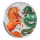 1 oz Silber Australien 2026 BU - DRACHE & PFERD / DRAGON & HORSE - Feuer und Erde - farbig -  Serie Mythen & Legenden Ausgabe - Myths & Legends - Coloured