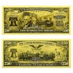NEU ** Goldfolie - 250 Jahre Amerika 1776-2026 / WE the...