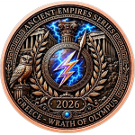 in Kürze lieferbar** 1 oz Kupferedition - ZEUS / Der...