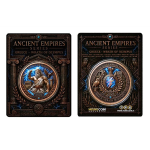 in Kürze lieferbar** 1 oz Kupferedition - ZEUS / Der Zorn des Olymps / Ancient Empire - Themenkarte/Coin Card - Copper Color