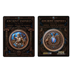 Neu** 1 oz Kupferedition BU - ZEUS / Der Zorn des Olymps / Ancient Empire - Themenkarte/Coin Card - Copper Color - VORVERKAUF PRESALE 08