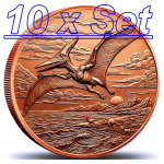 In Kürze* 10 x 1 oz *SET* Kupferedition - PTERANOGON...