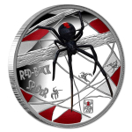 1 oz Tuvalu 2026 Proof PRIVY MARK - 20 Jahre RED BACK SPIDER / ROTRÜCKENSPINNE - 20th Anniversary - silber color 1 $