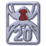 1 oz Tuvalu 2026 Proof PRIVY MARK - 20 Jahre RED BACK SPIDER / ROTRÜCKENSPINNE - 20th Anniversary - silber color 1 $