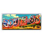 NEU*Sonderedition*  4 oz Silberbarren Sonderedition - 100 Jahre ROUTE 66 - Get Your Kicks On Route 66 - Silber Color - Auflage 432