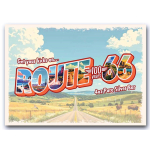 NEU*Sonderedition*  4 oz Silberbarren Sonderedition - 100 Jahre ROUTE 66 - Get Your Kicks On Route 66 - Silber Color - Auflage 432