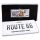 NEU*Sonderedition*  4 oz Silberbarren Sonderedition - 100 Jahre ROUTE 66 - Get Your Kicks On Route 66 - Silber Color - Auflage 432