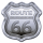 Neu*Sonderedition* 1 oz USA 2026 - 100 Jahre ROUTE 66 / Get Your Kicks on Route 66 - Silber Shape