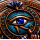 Neu* 5 oz ADVP Kupfer/Copper SHAPE Edition - SCHLÜSSEL des LEBENS / KEY of LIFE - Auge des Horus & Skarabäus - Die Alten Götter Ägypten - Saphirblaue & Rubinrote Kristalle - Kupferedition - Vorverkauf Presale