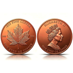 NEU** 1 oz ADVP Kupfer-Copper Edition - MAPLE LEAF Kanada