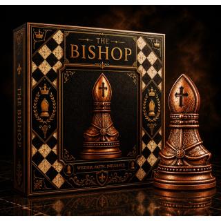 Neu ** 5 oz Kupfer-Copper Edition - Der LÄUFER im Schachspiel - The Bishop - SHAPE High relief - Vorverkauf / Presale!