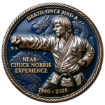auf Lager 25 g Bimetall Color Proof - CHUCK NORRIS...
