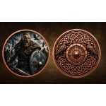 Neu ** 5 oz Kupfer-Copper Edition - Die WIKINGER / Weg nach Walhalla - Color High relief - Vorverkauf / Presale!